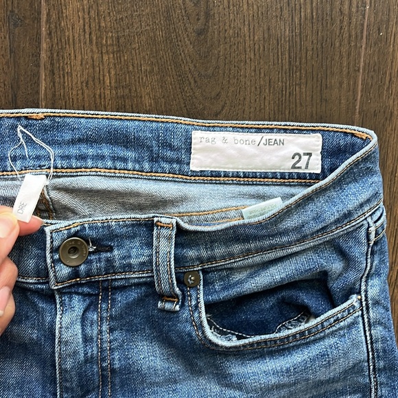 Rag & Bone “Dre” Distressed Slim Jeans - Picture 3 of 9